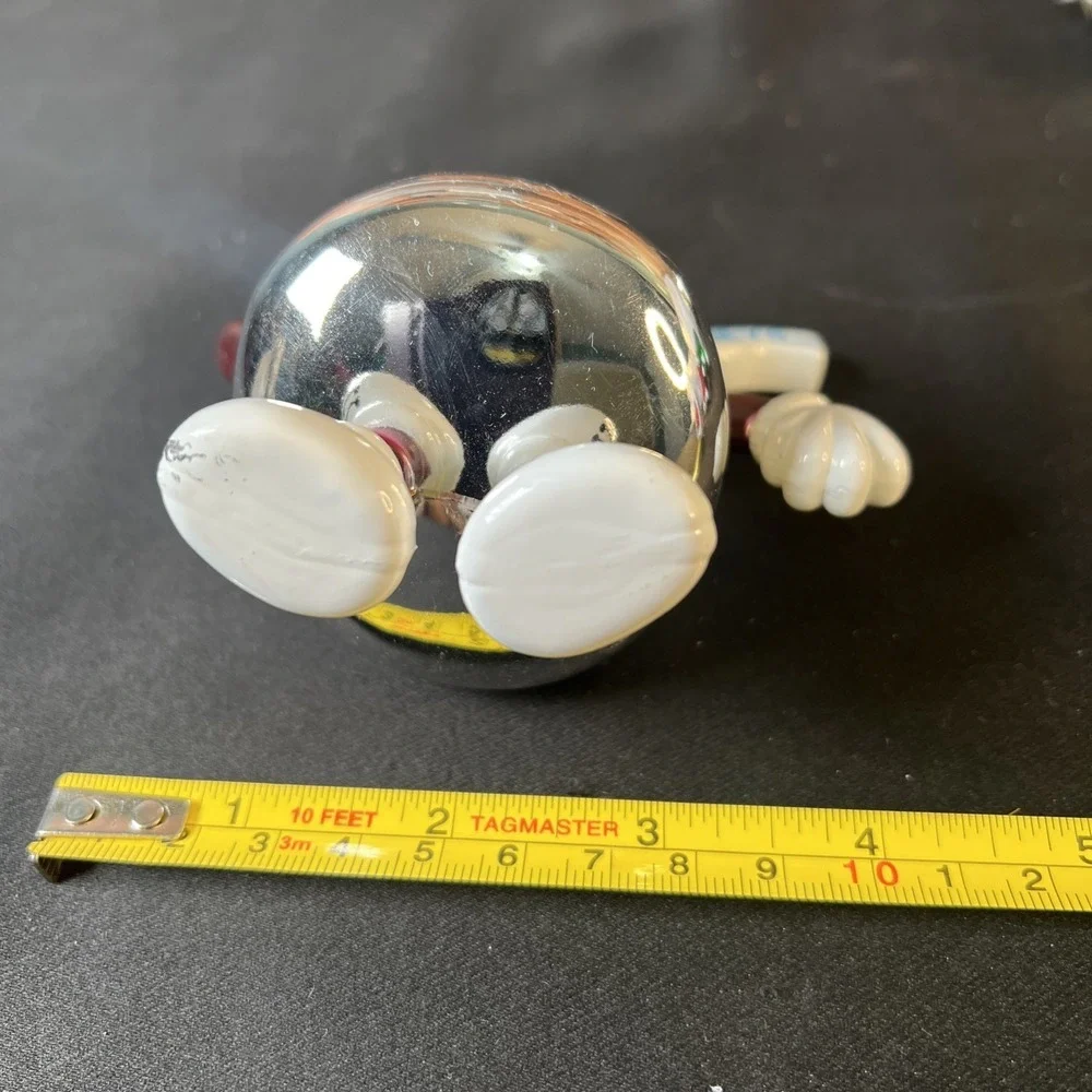 Vintage 1998 Set‎ Of 4 Hershey's Kisses Glass Christmas Tree Ornaments  4